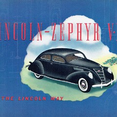 1937 Lincoln Zephyr Folder 6-37 1937 Lincoln Zephyr Folder 6-37