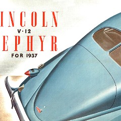 1937 Lincoln Zephyr Prestige