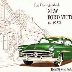 1952 Ford Victoria Foldout - Revised 1952 Ford Victoria Foldout - Revised