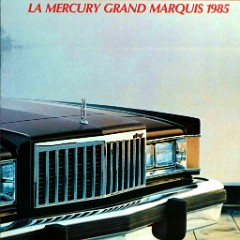 1985 Mercury Grand Marquis Brochure (Cdn-Fr) 01