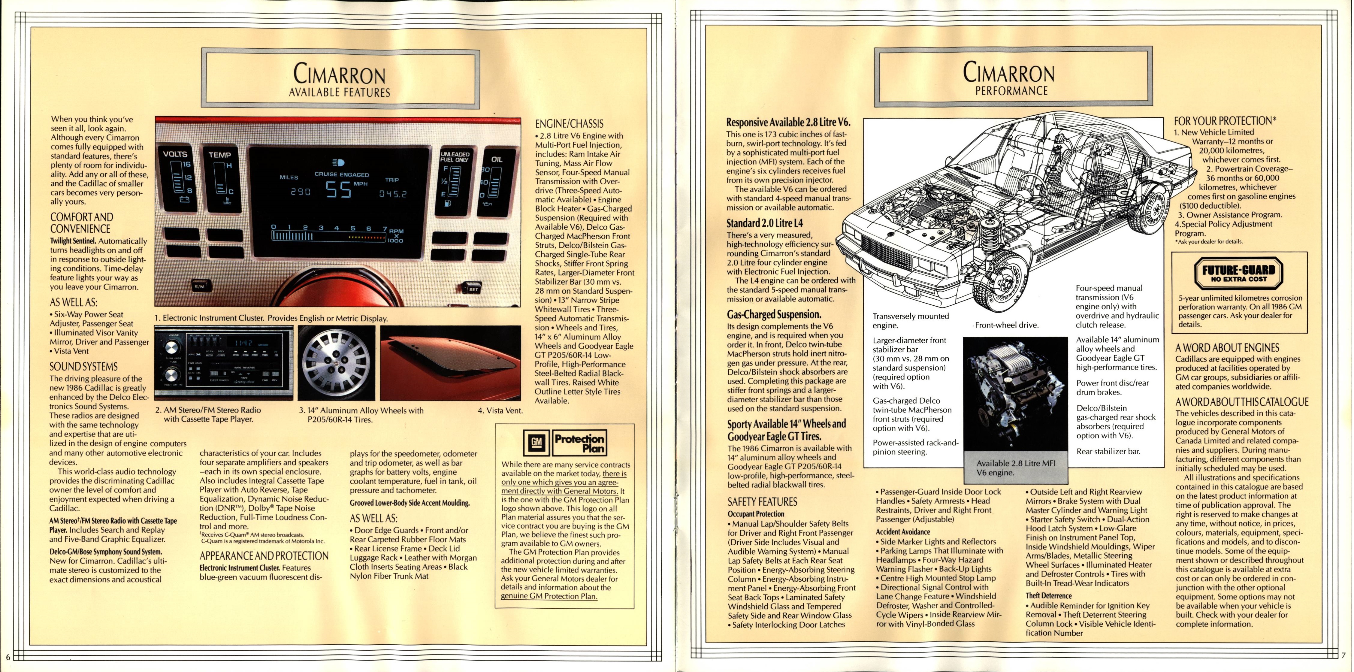 1986 Cadillac Cimarron Brochure (Cdn) 06-07