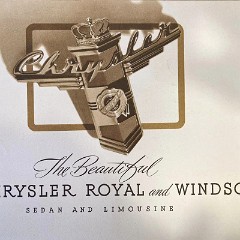 1948 Chrysler Royal and Windsor