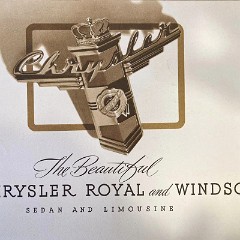 1948 Chrysler Royal and Windsor 1948 Chrysler Royal and Windsor