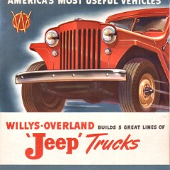 1948 Willys Jeep Trucks Folder 1948 Willys Jeep Trucks Folder