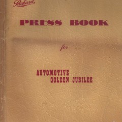 1949 Packard Goldern Jubilee Press Book
