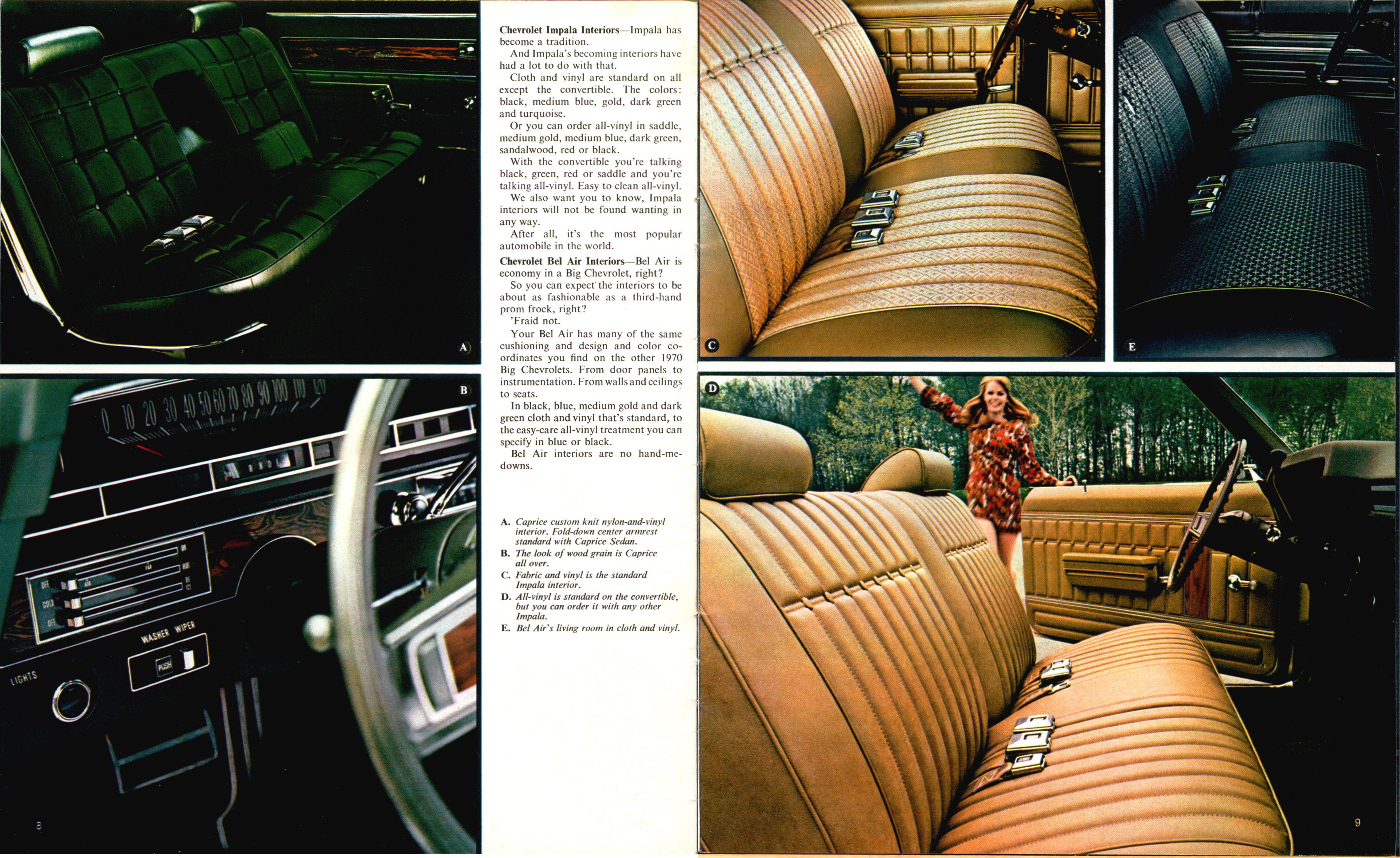 1970 Chevrolet Full Size Brochure (R-1) 08-09