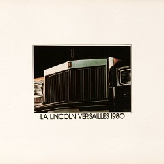 1980 Lincoln Versailles - Canada French 1980 Lincoln Versailles - Canada French