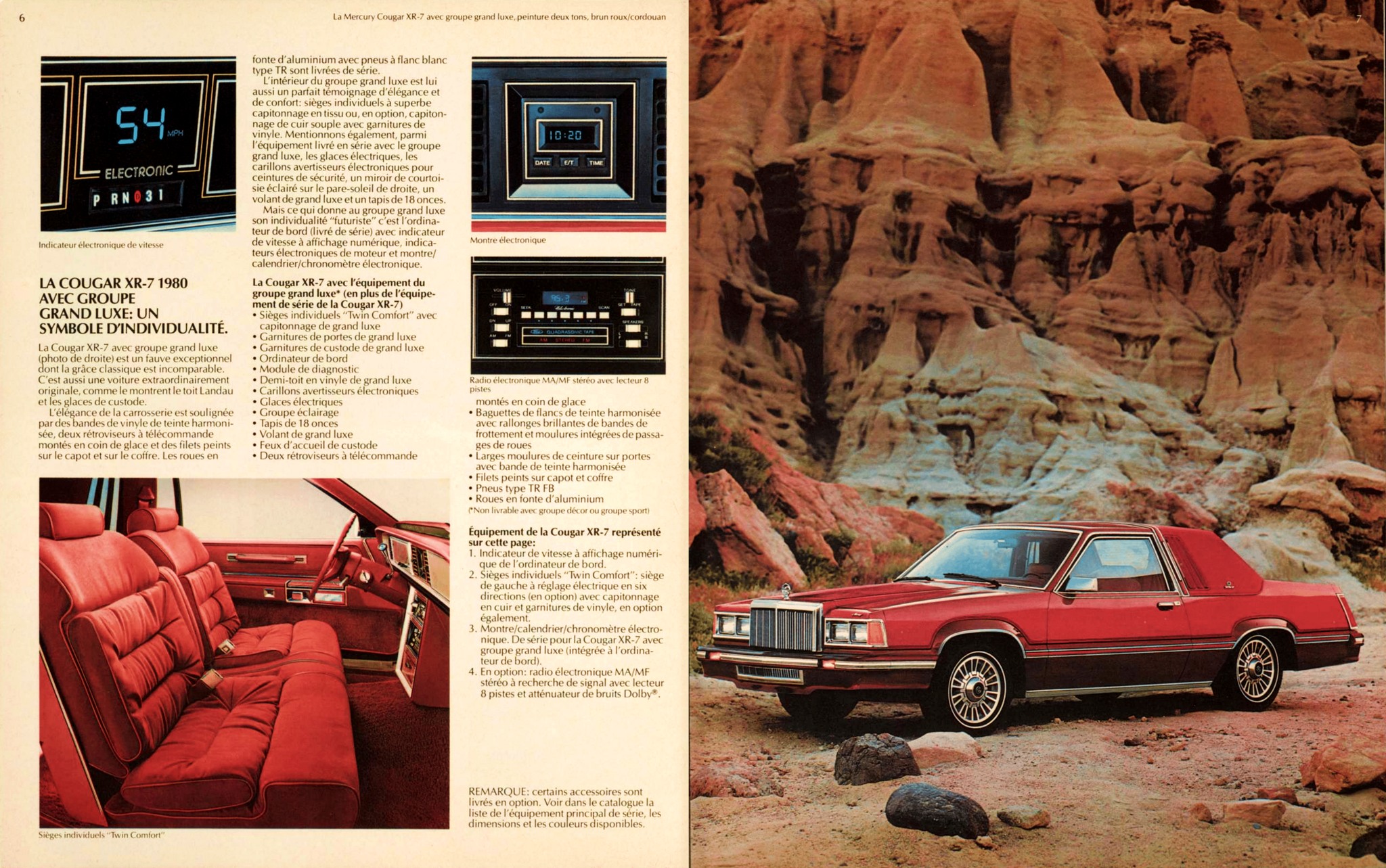 1980 Mercury Cougar XR-7 Brochure (Cdn-Fr) 06-07