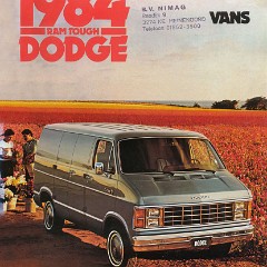 1984 Dodge Ram Vans Brochure 01