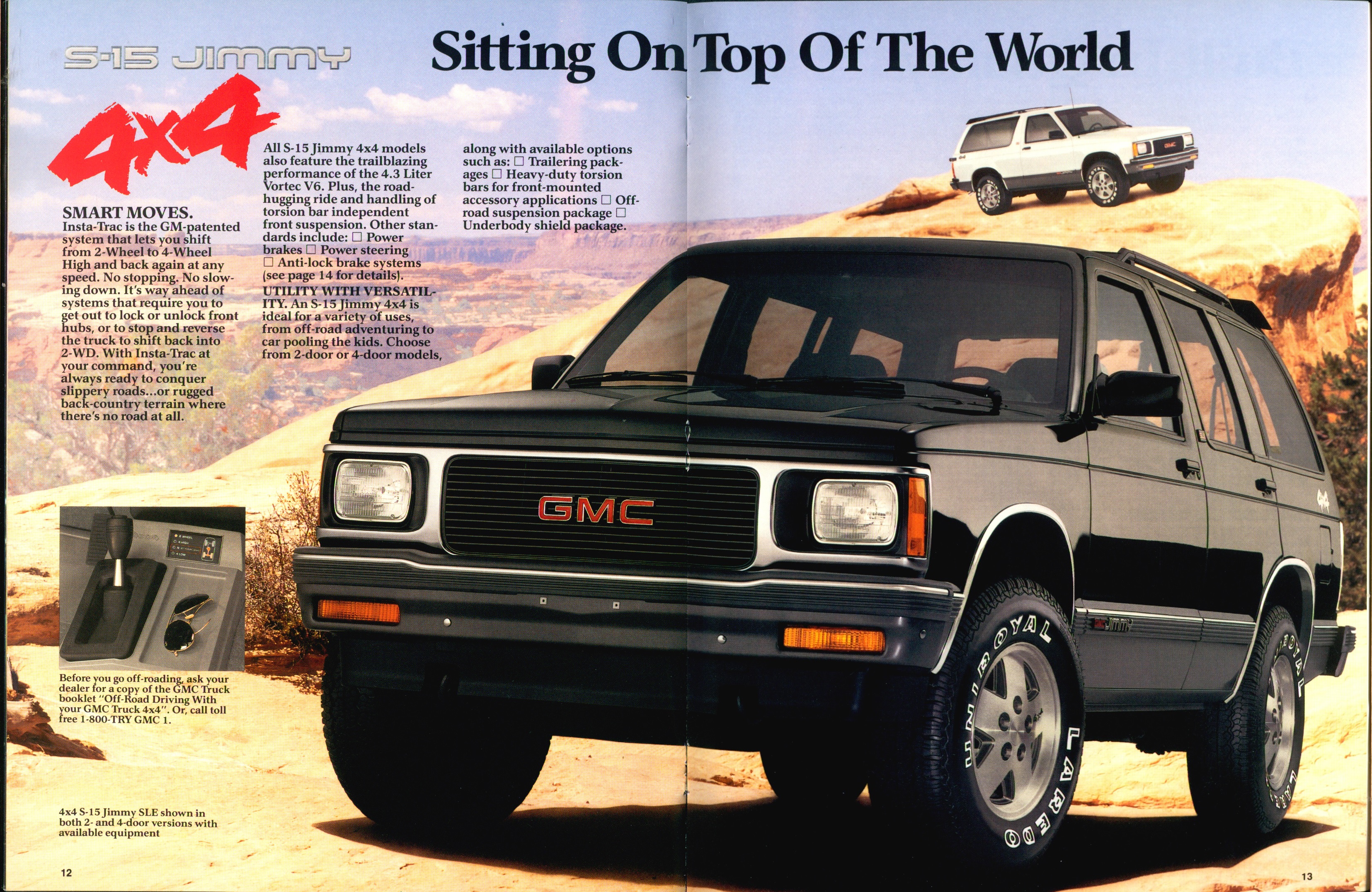 1991 GMC S-15 Jimmy Brochure (Rev) 12-13