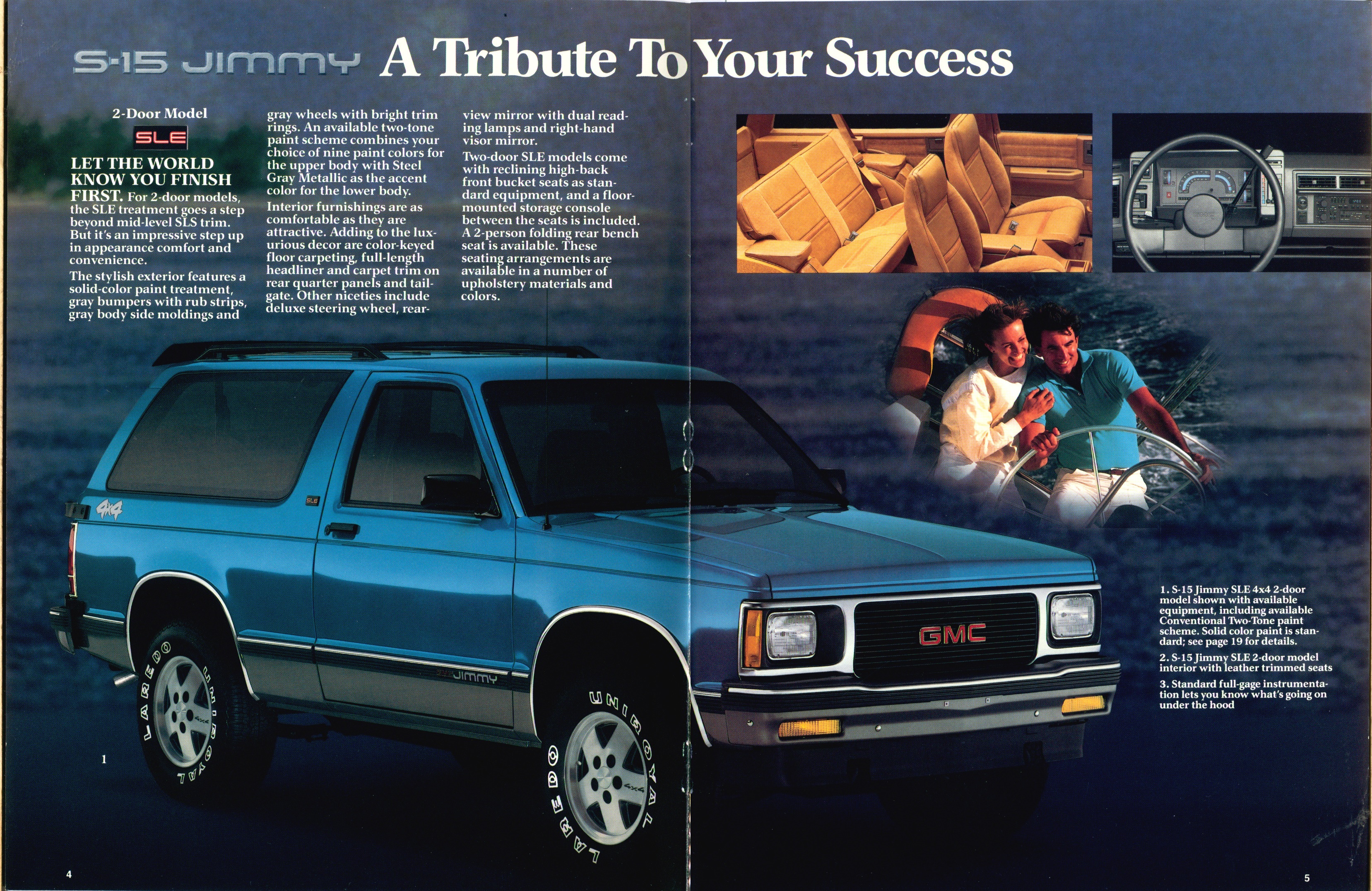 1991 GMC S-15 Jimmy Brochure (Rev) 04-05