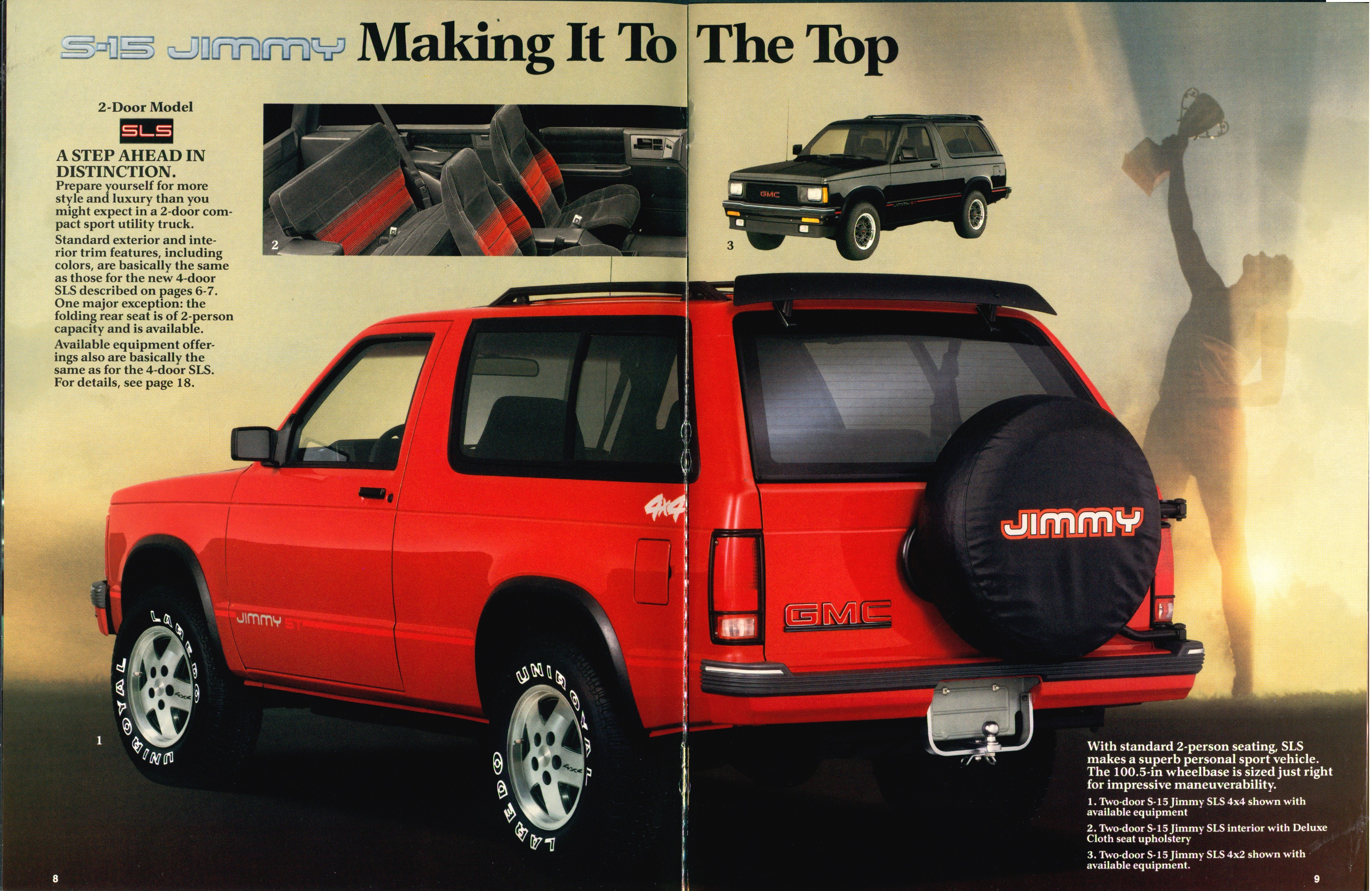 1991 GMC S-15 Jimmy Brochure (Rev) 08-09
