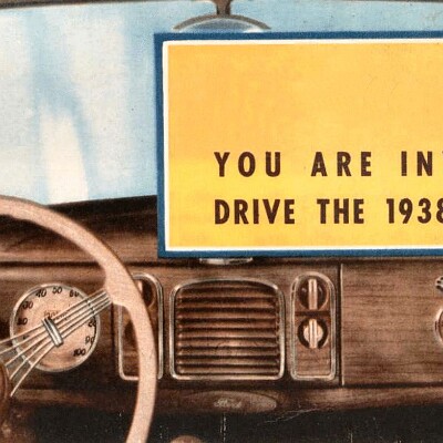 1938 Ford V·8 Invitation