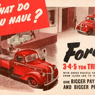 1941 Ford 3·4·5· Ton Trucks - Australia