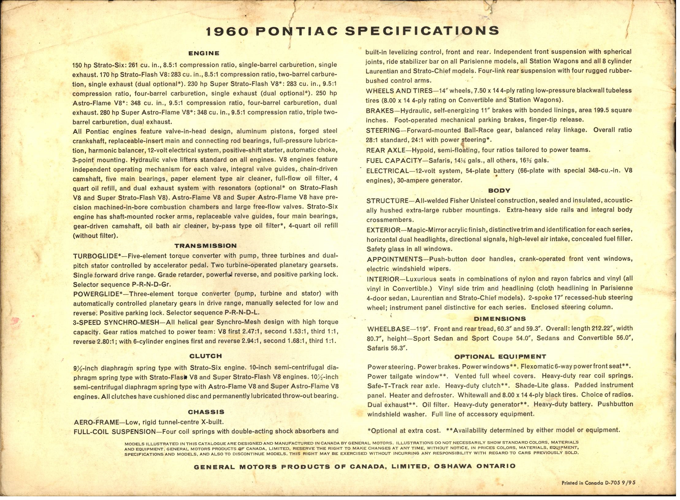 1960 Pontiac Brochure Canada 24