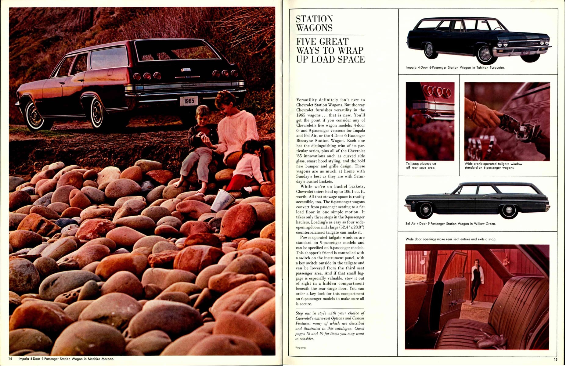 1965 Chevrolet Full Size Brochure (Cdn) 14-15