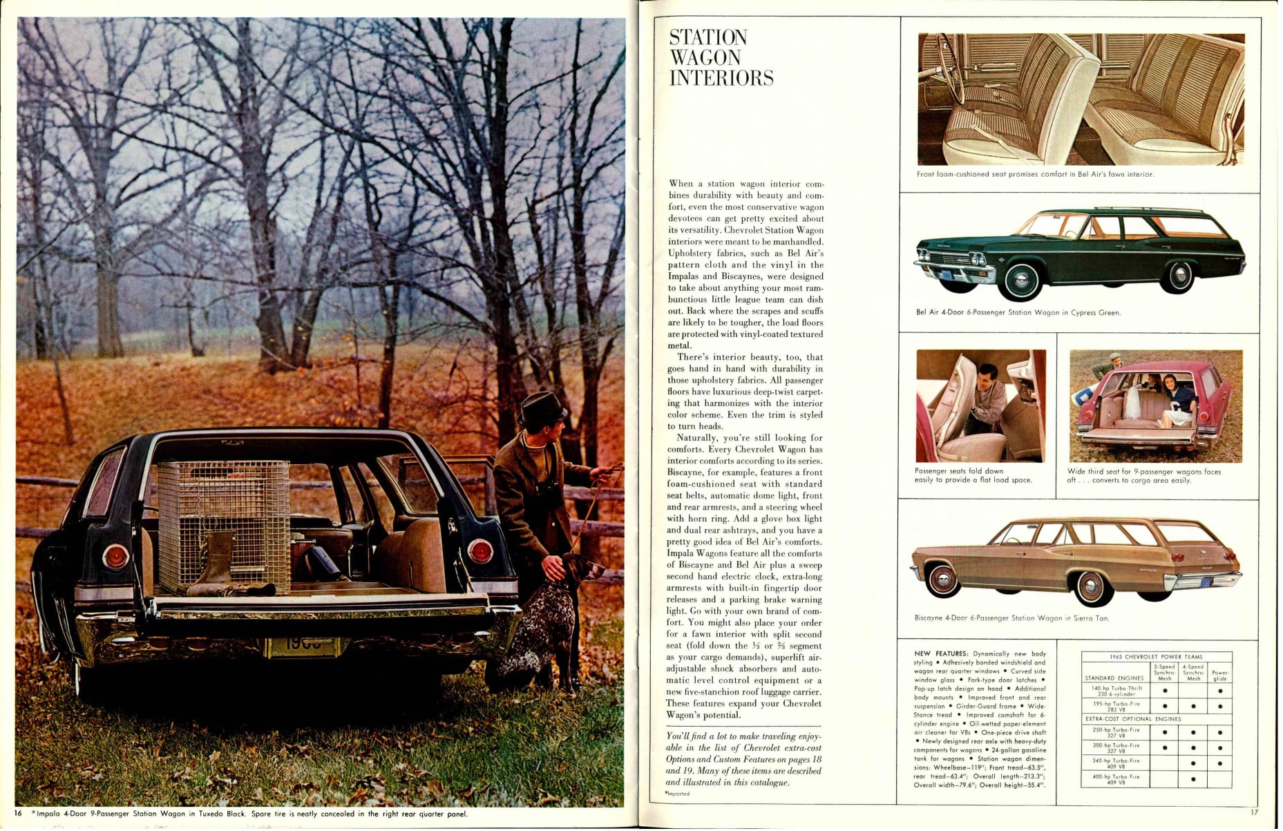 1965 Chevrolet Full Size Brochure (Cdn) 16-17