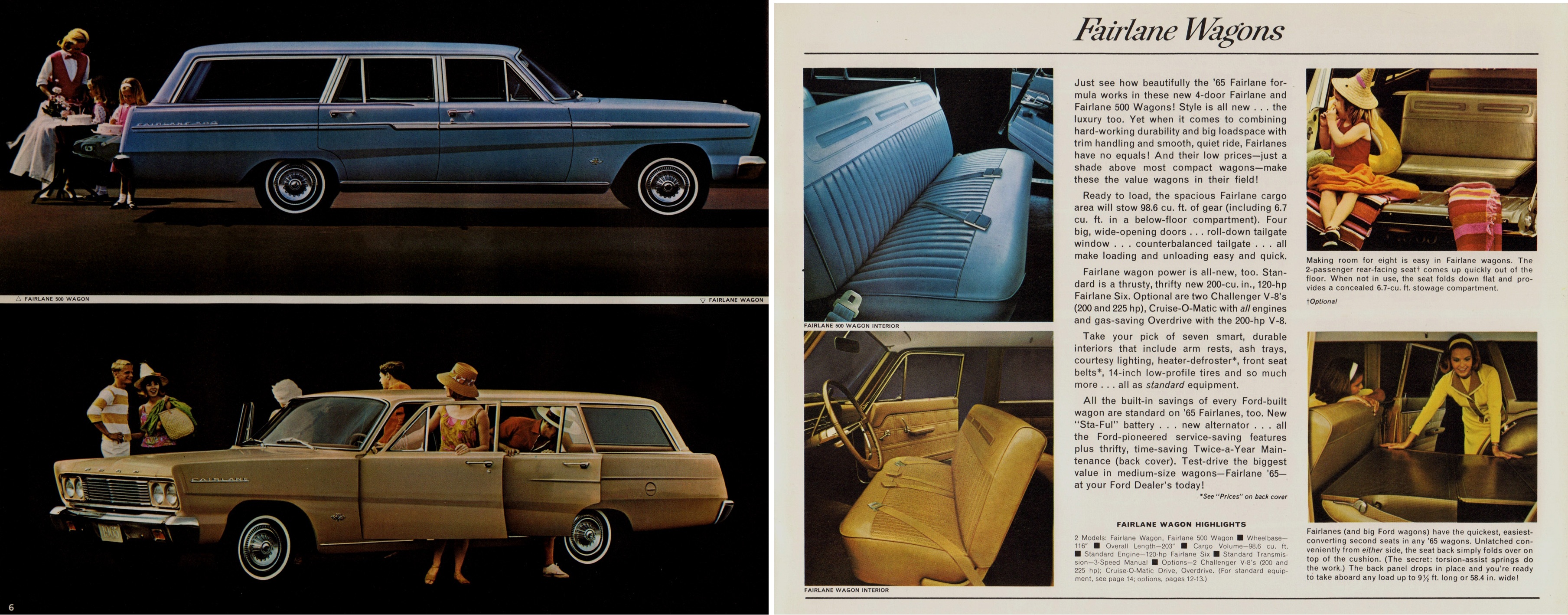 1965 Ford Wagons Brochure (Rev) 06-07