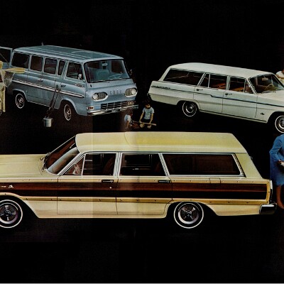 1965 Ford Wagons Brochure (Rev) 02-03