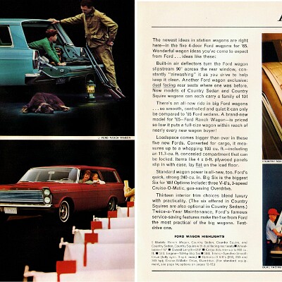 1965 Ford Wagons Brochure (Rev) 04-05