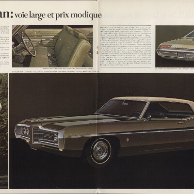 1969 Pontiac Full Size Prestige Brochure (Cdn-Fr) 12-13