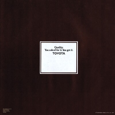 1978 Toyota Cressida Brochure 12