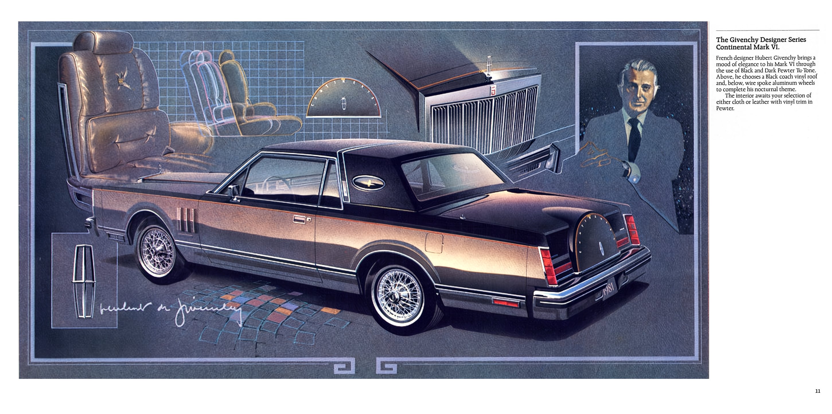 1981 Lincoln Continental Mark VI Brochure (Rev) 10-11
