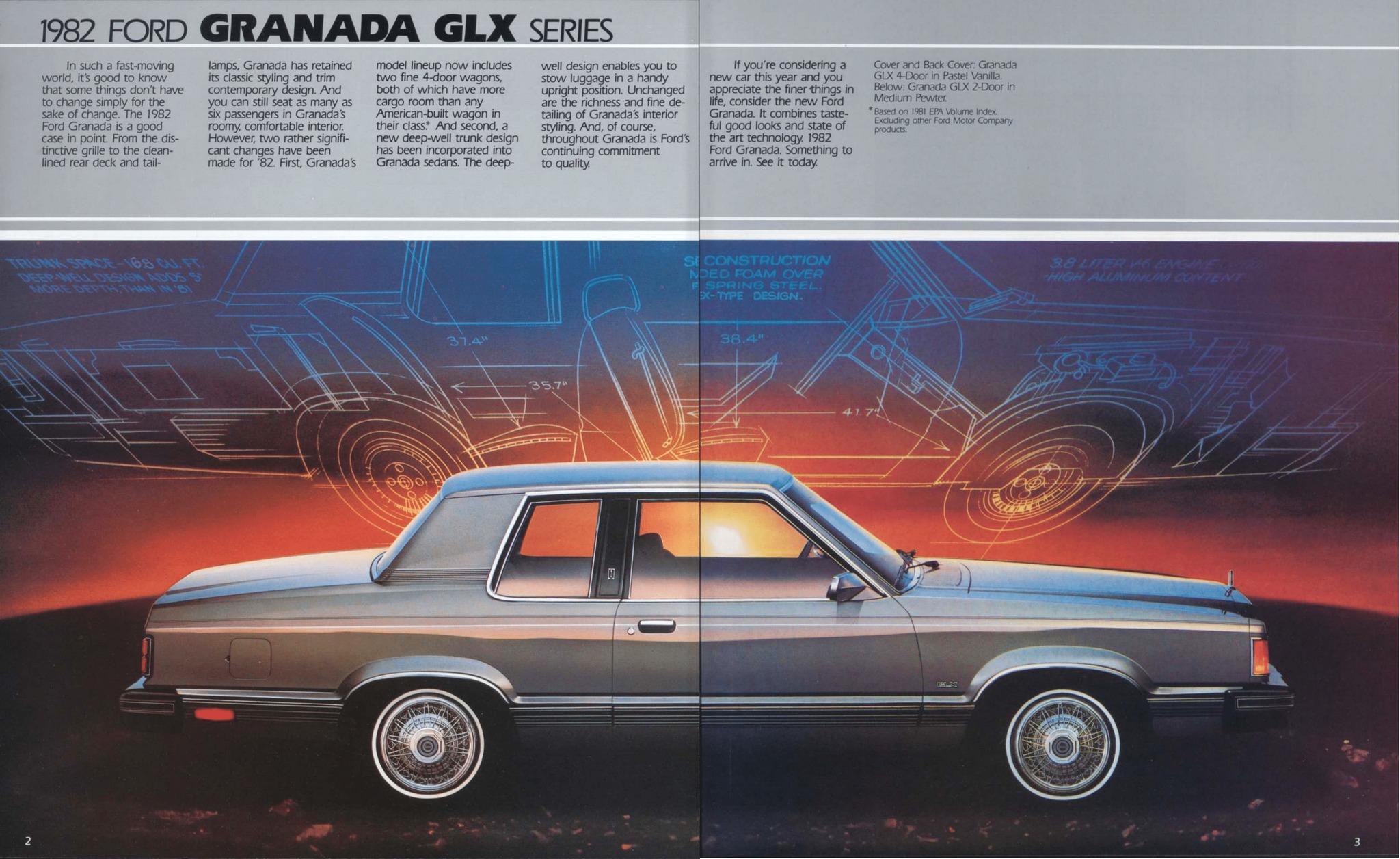 1982 Ford Granada USA Brochure 02-03