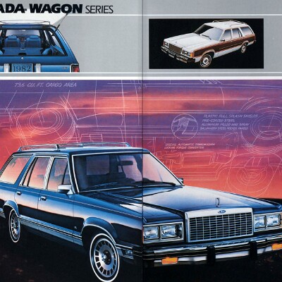 1982 Ford Granada USA Brochure 10-11