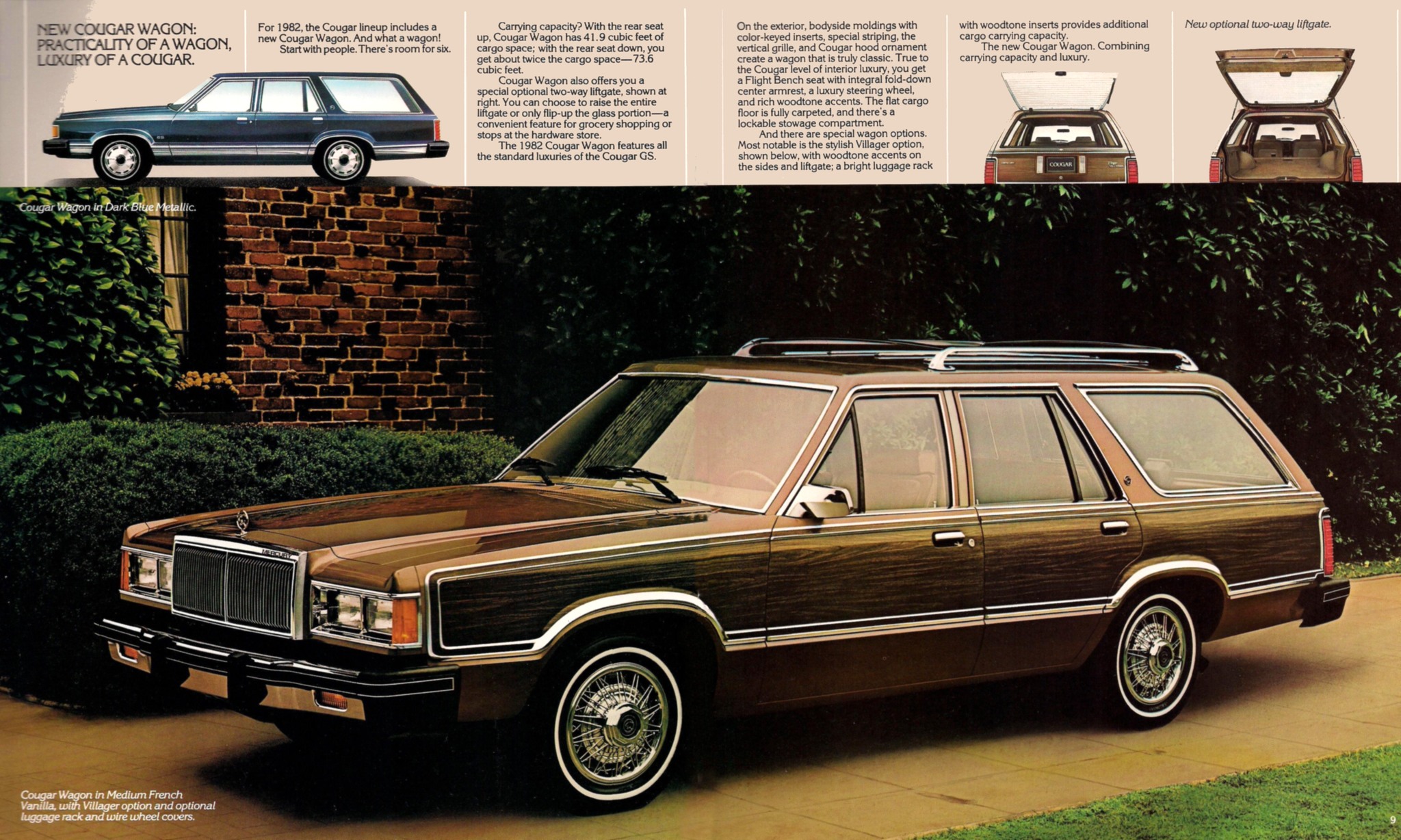 1982 Mercury Cougar Brochure 08-09