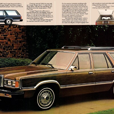 1982 Mercury Cougar Brochure 08-09