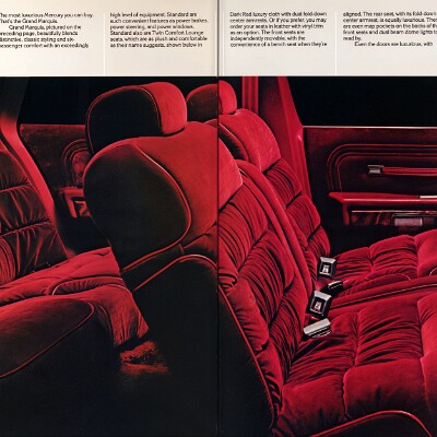 1982 Mercury Marquis Brochure 04-05