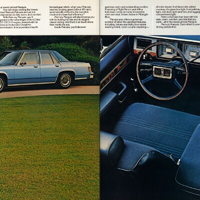 1982 Mercury Marquis Brochure 08-09