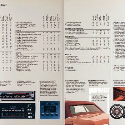 1982 Mercury Marquis Brochure 14-15