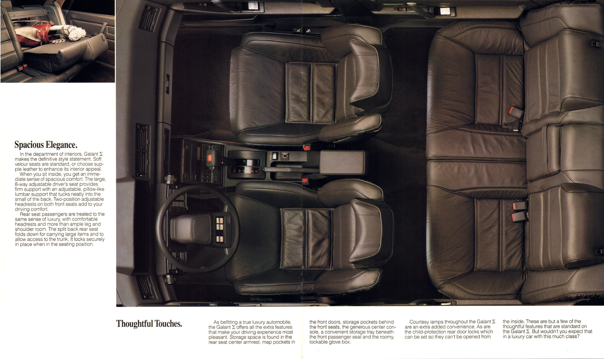 1988 Mitsubishi Galant Sigma Brochure 06-07