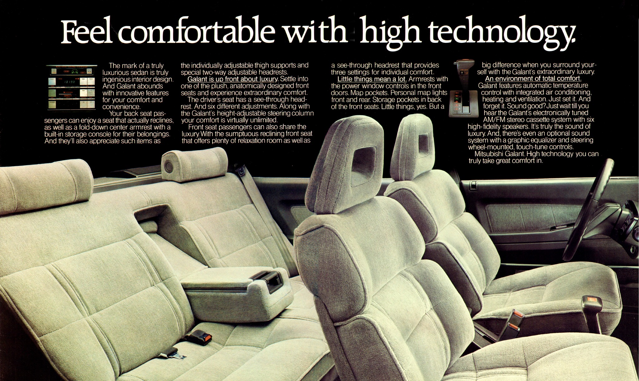 1986 Mitsubishi Galnt Brochure 06-07