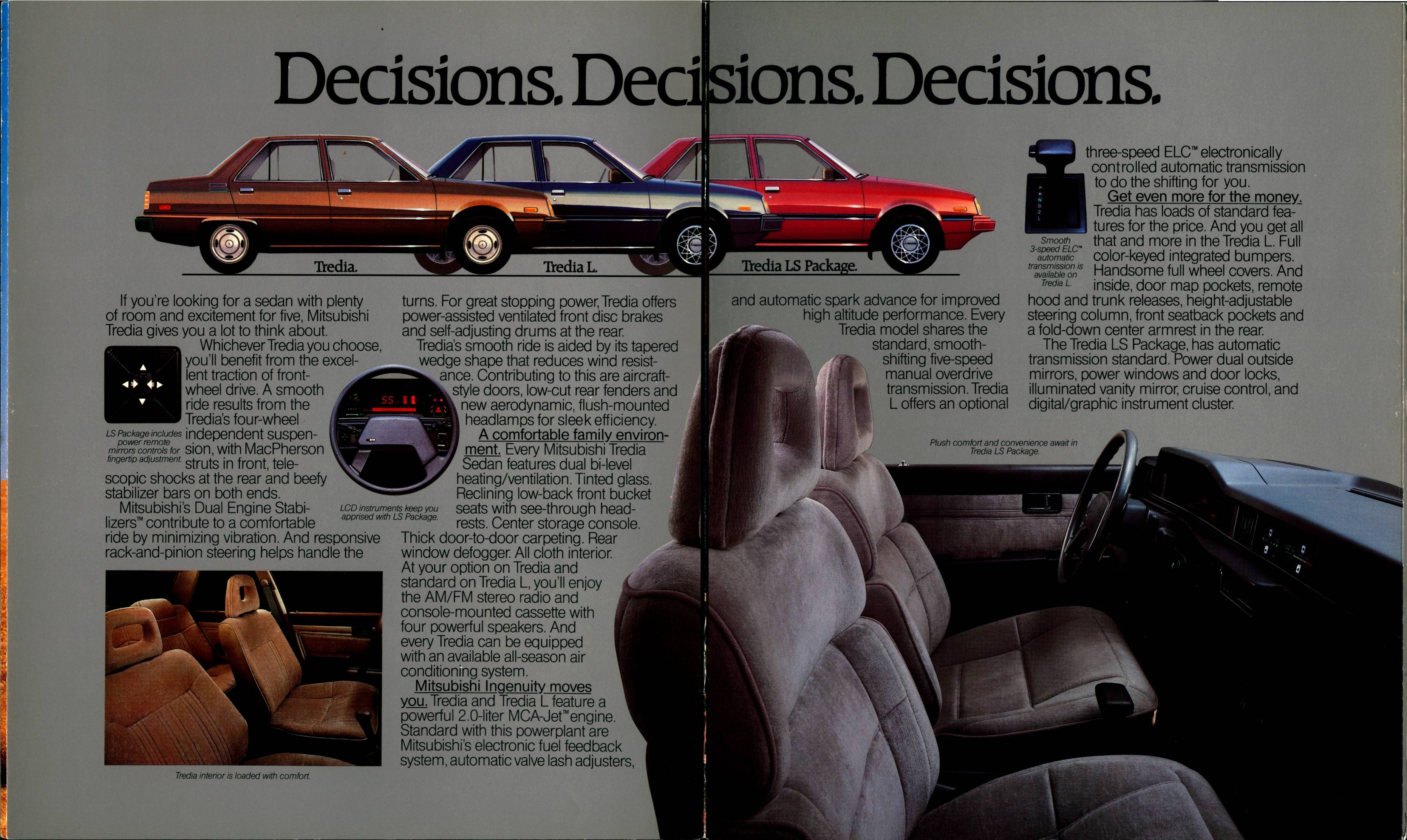 1986 Mitsubishi Tredia Brochure 04-05