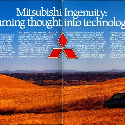 1986 Mitsubishi Tredia Brochure 02-03