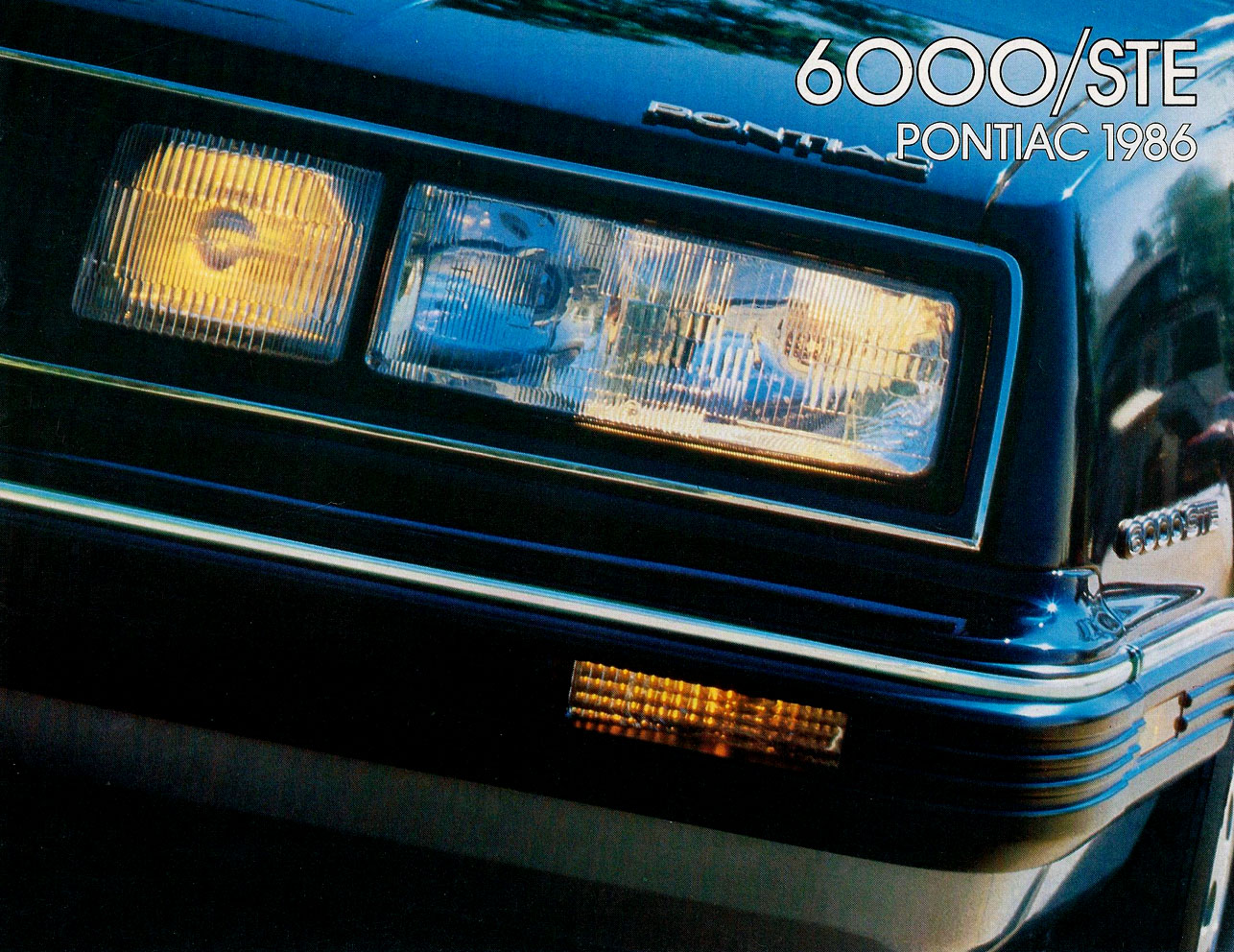 1986 Pontiac 6000-STE Brochure (Cdn-Fr) 01