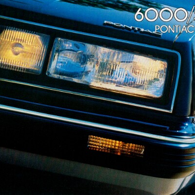 1986 Pontiac 6000-STE - Canada French