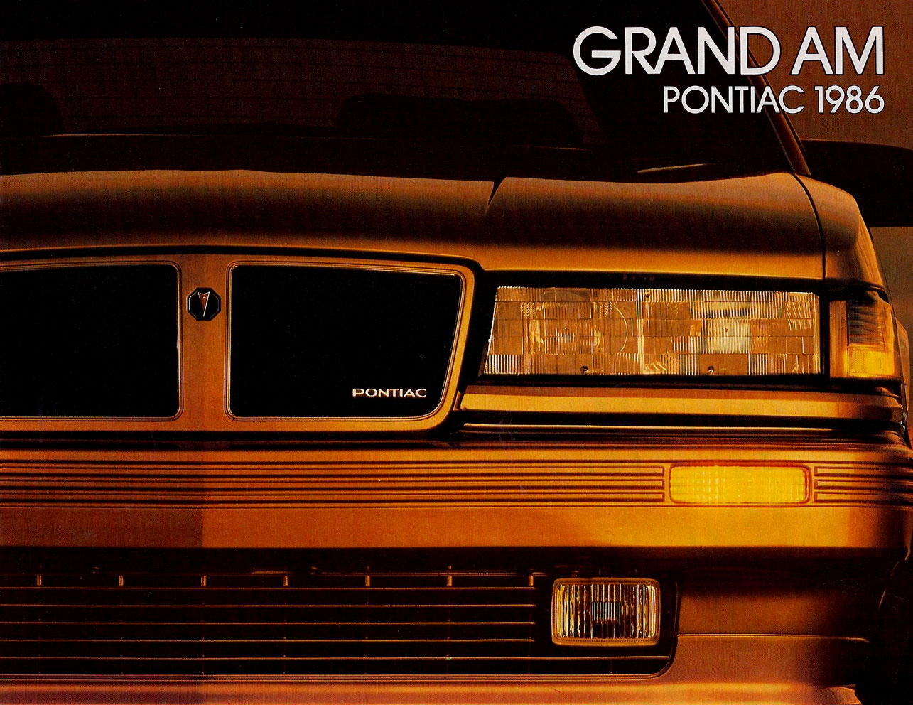 1986 Pontiac Grand Am Brochure (Cdn-Fr) 01