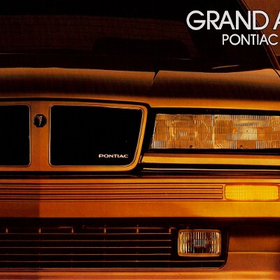 1986 Pontiac Grand Am - Canada French