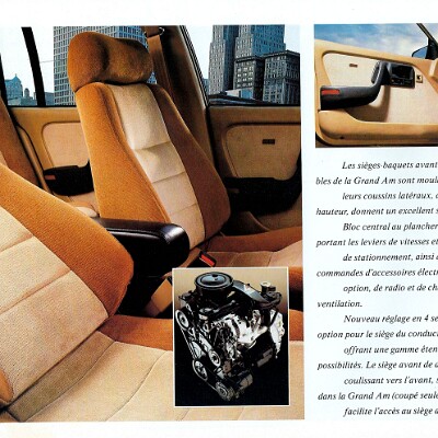 1986 Pontiac Grand Am Brochure (Cdn-Fr) 06