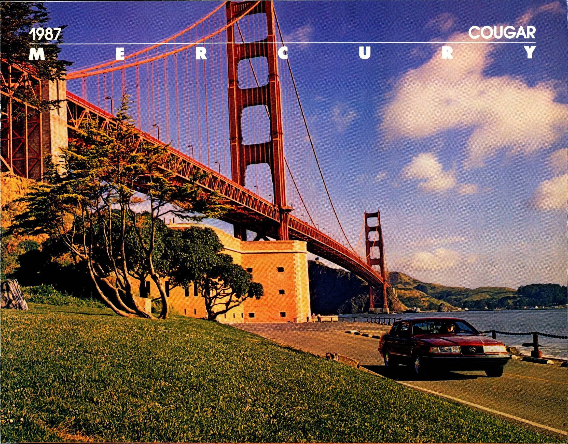1987 Mercury Cougar Brochure 01