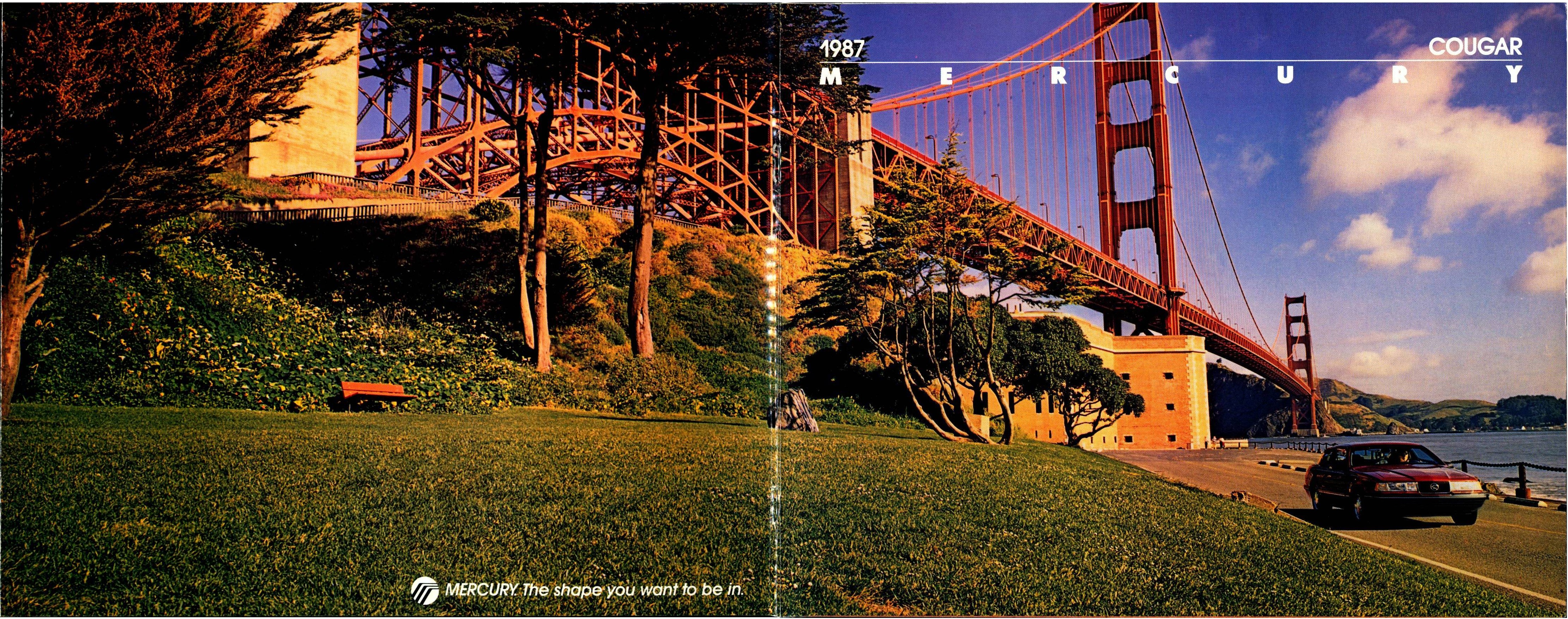 1987 Mercury Cougar Brochure 22-01