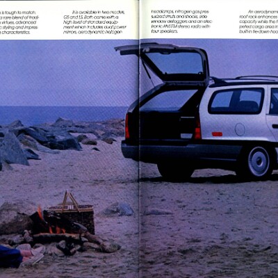 1987 Mercury Sable Brochure 18-19