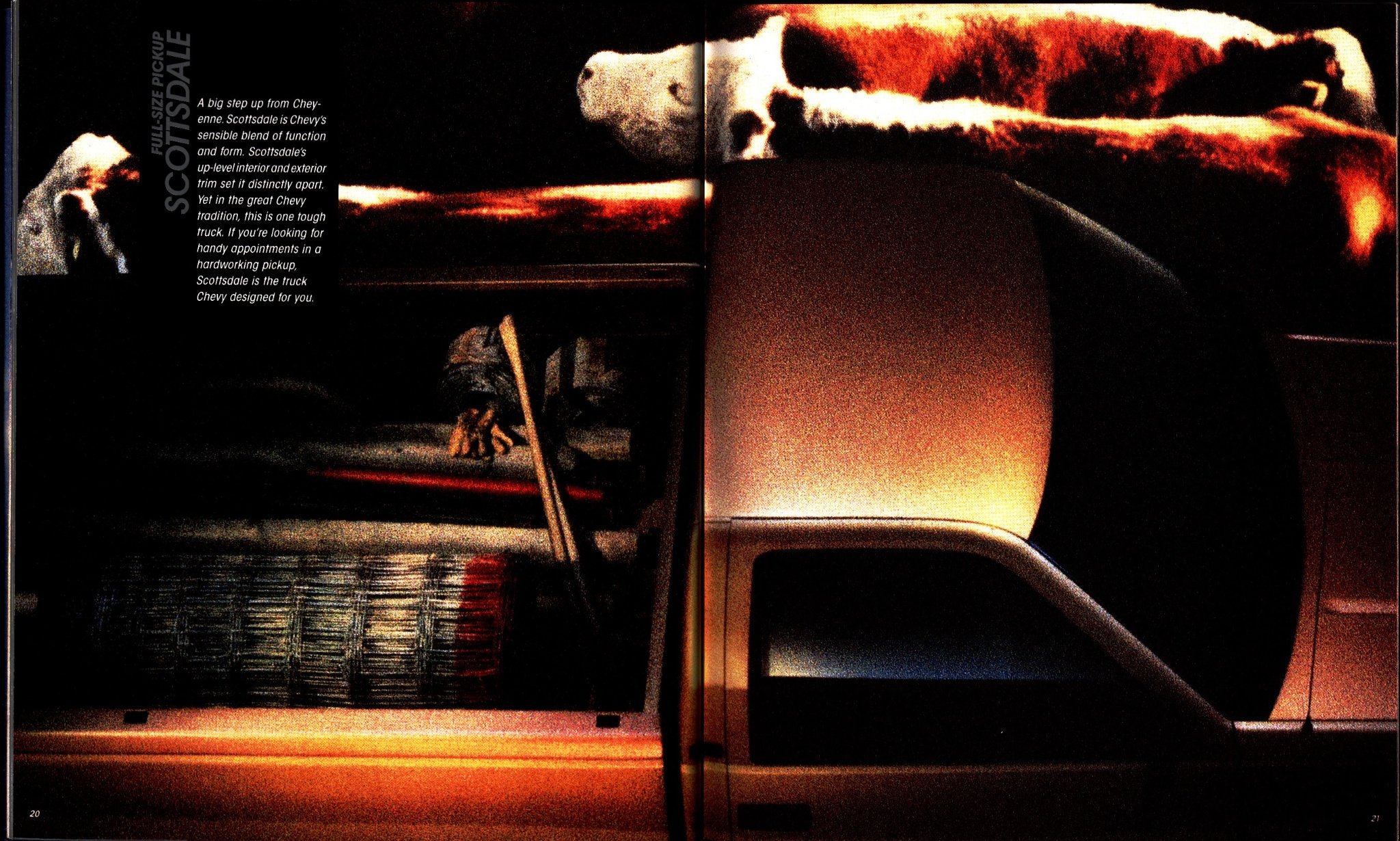 1988 Chevrolet Full Size Pickup Brochure 20-21