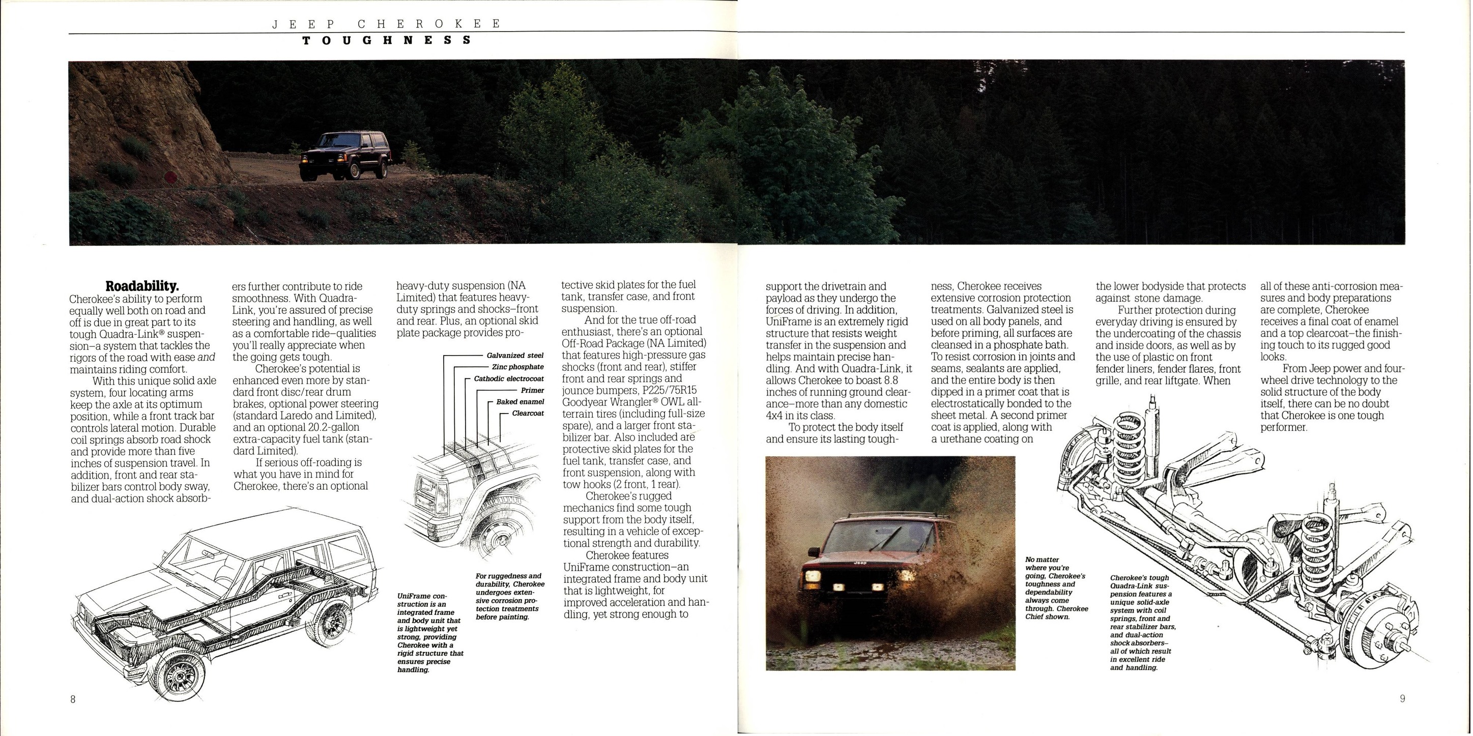 1988 Jeep Cherokee Brochure (Rev) 08-09