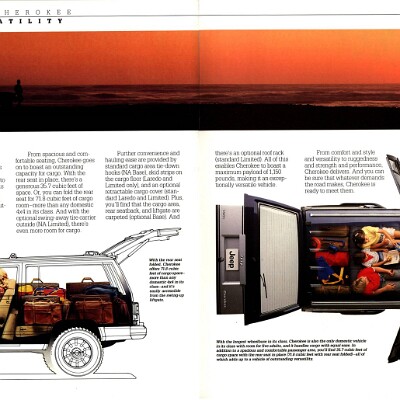 1988 Jeep Cherokee Brochure (Rev) 18-19