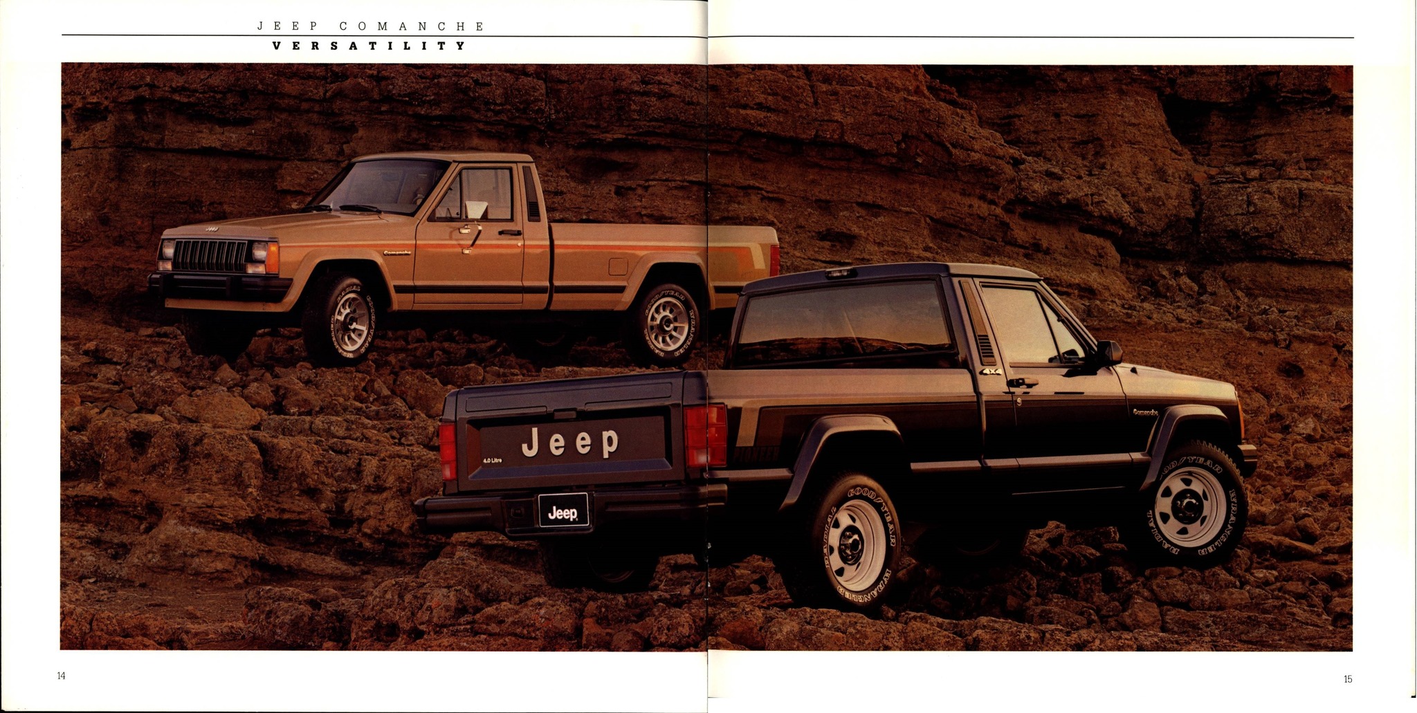 1988 Jeep Comanche Brochure 14-15
